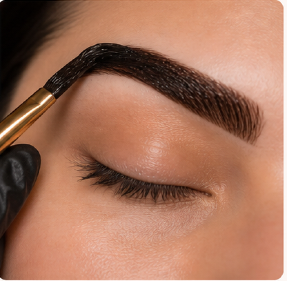 Referência visual Design com Henna ou Tintura